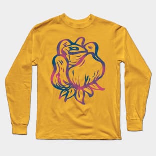 Little Rose (duotone) Long Sleeve T-Shirt